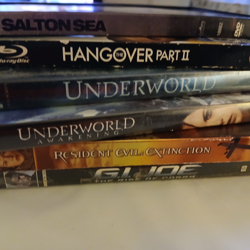 Blu-ray and DVD Movie Collection